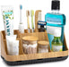 Bathroom Organizers and Storage - Detachable 7 Slots Kids Electric Toothbrush and Toothpaste Holde Drainage for Bathroom