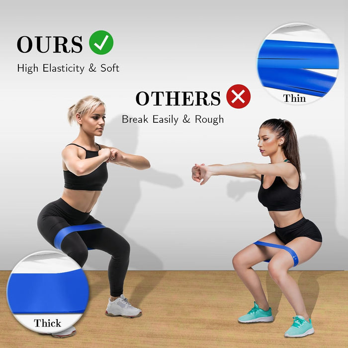 Resistance Bands for Working Out, 5 Levels Elastic Exercise Bands