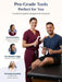 Trigger Point Massage Tool & Muscle Scraper Tool, Stainless Steel Body Gua Sha Tool for Deep Tissue Pain Relief & Fascia