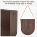 2 Pack Wall Planter Vase with Hanging Fake Plants for Bathroom Decor