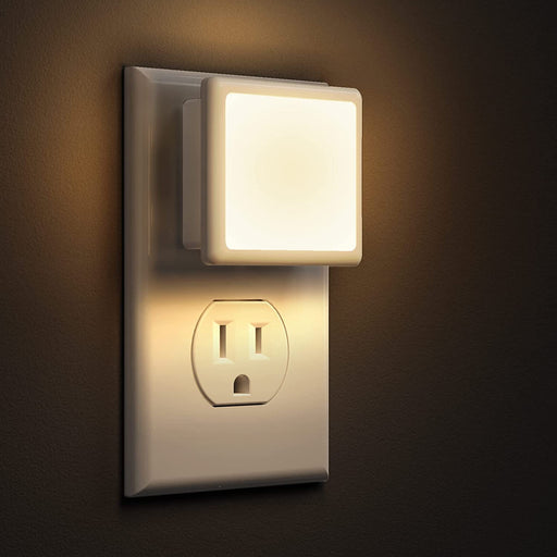 Night Lights Plug into Wall 2-Pack, 0.3W Plug in Night Light