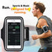 New Running Sports Phone Case Arm Band for Iphone 15 14 Pro Max XR 6 7 8 plus Samsung Note 20 10 S9 Maximum Capacity of 7 Inches