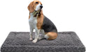 Washable Dog Bed Mat Medium Size Fluffy Pet Crate Pad 36x23