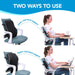 Lumbar Support Pillow for Office Chair, Office Home Essentials,Gifts for Mom,Dad, Back Support Pillow for Car, Chair Cus