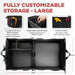 Car Trunk Organizer for SUV & Truck Cargo Storage, Large, Black