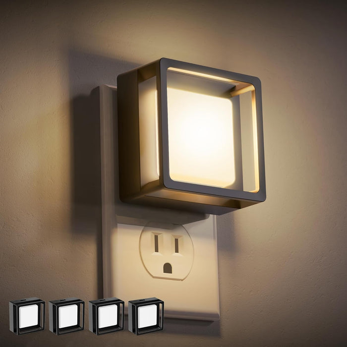LED Night Light,Night Lights Plug Into Wall [4 Pack],3000K