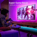 LED Lights for TV, 16.5ft TV led Backlight for 45-75 Inch TVs RGB TV Backlight Behind Music Sync Smart APP & Button Cont
