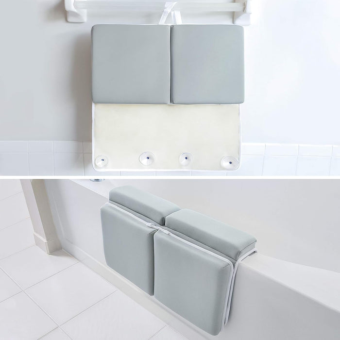 Bath Kneeler and Elbow Rest Pad, 1.75 inch Extra Thick Baby Bath Kneeling Mat and Elbow Pads for Bathtub. Bath Tub Cushi