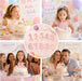 Pastel Macaron Number 2 Candle, 2nd Birthday Decorations for Girl