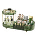 360 Rotating Makeup Organizer for Vanity, 2 Small Trays & 5 Compartments for Cosmetics, Skincare, Perfume, Lipstick & Ma