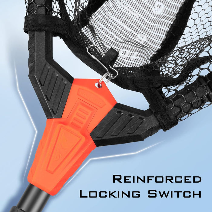 Pontus Floating Fishing Landing Net with Built-in Length Scale