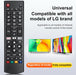 【Pack of 2】 for LG Smart TV Remote Control Replacement，Universal for All LG Smart TVs