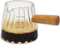 Espresso Cups 6OZ, Espresso Accessories, Expresso Shots Cup, Espresso Shot Glass with V-Shaped Mouth, Ribbed Milk Frothi