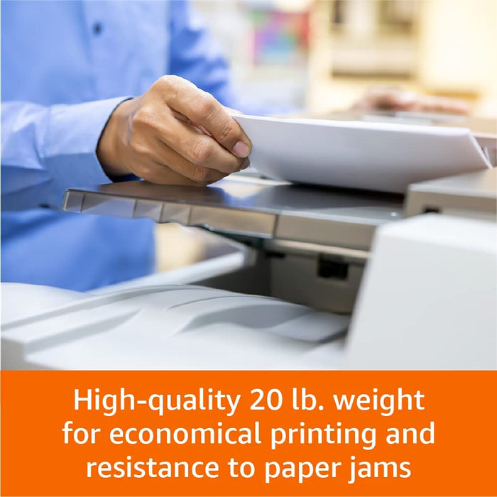 Multipurpose Copy Printer Paper, 20 lb, 8.5 x 11 Inches, 3 Reams (1,500 Sheets), 92 Bright White for Home Use