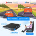 Wedge Car Seat Cushion for Driving for Better Visibility & Sciatica Relief