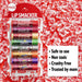 Coca-Cola Flavored Balm, 8 Count, Flavors Coke, Cherry Vanilla Sprite, Root Beer, Orange Fanta, Grape Strawberry Fanta