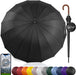 Large Umbrella for Rain & Golf, Windproof, Big, Heavy Duty Stick