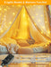 66FT 200 LED Fairy Lights Plug in, 8 Modes Twinkle Lights Warm White