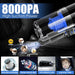 Car Cleaning Kit, Car Interior Detailing Kit with High Power Handheld Vacuum, Detailing Brush Set, Windshield Cleaner, C