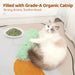 Cat Toys Pillows, 3 Pack, Catnip Inside, Indoor Interactive Fun