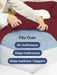 Extra Deep Twin Sheet Set - 4 Piece Breathable & Cooling Sheets - Burgundy