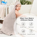 Muslin Hooded Baby Bath Towels - 2 Pack 100% Cotton Towel for Babies, Infants, Toddlers - 32x32Inch - Highly Absorbent a
