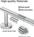 Brushed Nickel Towel Bar, 24-Inch Towel Racks for Bathroom