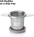 OXO Brew Tea Strainer Basket - Fine Mesh, Stainless Steel