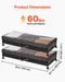 Two-Pack Rolling Under-Bed Storage Bins