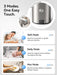 Touchless Automatic Soap Dispenser – Clog-Free Pump, 0.2s Fast Sensor, USB-C Rechargeable, Smudge-Resistant Stainless Steel, for Kitchen & Bathroom Soap Dispenser