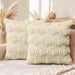 Beige Fall Pumpkin Throw Pillow Covers 18x18 Inch