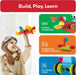 120pcs Hedgehog Interlocking Building Blocks Tiles Construction Toy Set Learning Playset STEAM Development Preschool Kin