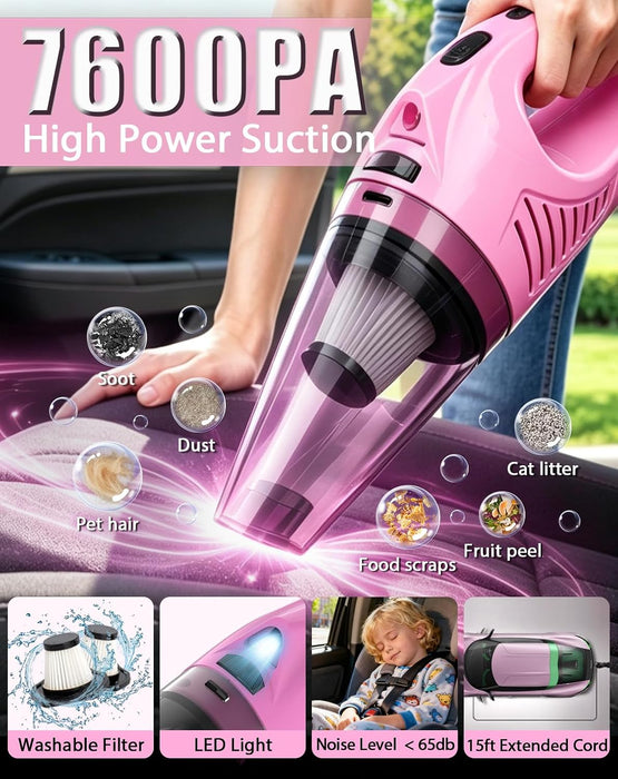Car Cleaning Kit with Vacuum,Deep Cleaning for Interior Detailing