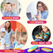 Sensory Fidget Magnet Toys for Kids: Silicone Magnetic Sliders Stress Fidgets for Autism, Stress Small Texture Fidget Toys for Classroom Prizes, Adults Office Desk / Portable Travel Must Haves, Gifts