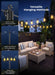 52FT Solar String Lights Outdoor Waterproof, Up to 26Hrs Runtime