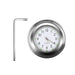 Aluminum Luminous Quartz Watch 22-25Mm Motorcycle Scooter Bicycle Handlebar Mount Clock Time Display Clock Moto Accessories