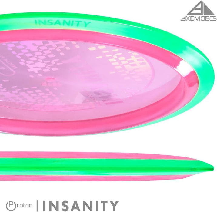 Proton Insanity Disc Golf Distance Driver (165-170g / Colors May Vary)