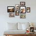 Picture Frames Collage Wall Decor 10-Pack, Gallery Wall Frame Set with 8x10 5x7 4x6 Frames in 3 Different Finishes