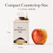 FBA Ceramic Tea Bag Caddy, White