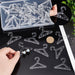 30pcs Clothes Hanger Clear Earring Holder Mini Hanger Rack Jewelry Display Dangle Earring Hanging Organizer Acrylic Ear Studs Display Rack for Retail Show Personal Exhibition(Only Hanger)