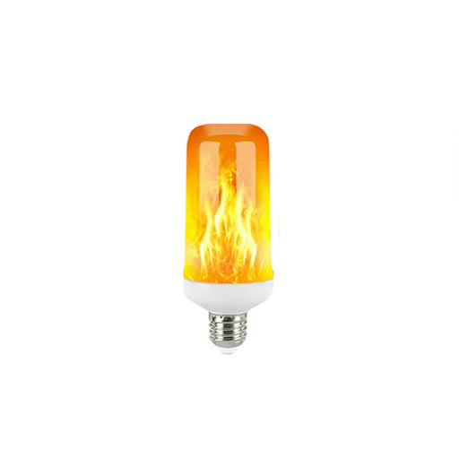 LED Dynamic Flame Effect Light Bulb 12W Multiple Mode Creative Corn Lamp Decorative Lights for Bar Hotel Restaurant Party E27