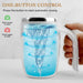 Self Stirring Mug,Rechargeable automatic magnetic Self stirring coffee mug,Rotating Home Office Travel Mixing Cup,To Stir Coffee, Chocolate, Milk, Protein,Cocoa Etc, Great For Office, School, Gym…