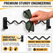 2 Pack Sunglass Holder for Wall, Metal Wall Mounted Sunglasses Organizer