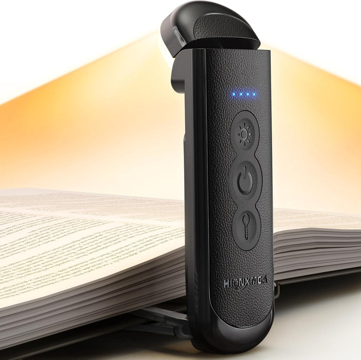 Rechargeable Book Light,Clip-On Reading Light for Books in Bed
