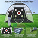 Golf Net with Practice Mat,Golf Hitting Aid Nets 10x7FT for Backyard Driving Chipping Training Swing with Target Mat Bal
