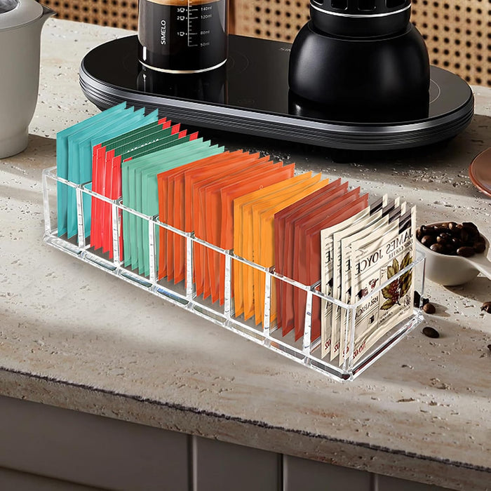Tea Bag Organizer, Tea Holder, Tea Organizers and Storage, 1 Pack