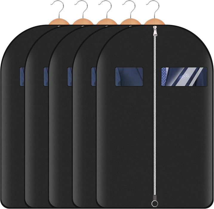 Five-Pack Breathable Garment Storage Bags