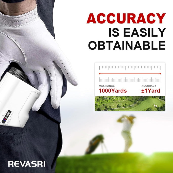 Range Finder for Golf, Slope, Pin Lock Vibration 1000Y Rangefinder
