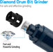Dog Nail Grinder Upgraded - Professional 2-Speed Whisper-Quiet Electric Pet Nail Trimmer Painless Paws Grooming & Smoothing for Small Medium Large Dogs & Cats (Dark Blue)