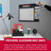 Dots with Adhesive, 1/2 in, White & Black Assorted, 250 Sets